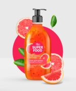 SUPER FOOD GEL ZA TUŠIRANJE SA GREJPFRUTOM I BERGAMOTOM 520 ML - Slika 2